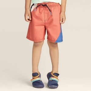 Striped Boys Swim Trunks